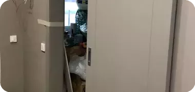 Установка раздвижной двери