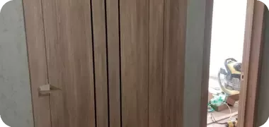 Установка трех межкомнатных дверей